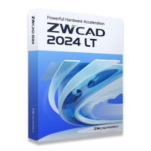 ZWCAD LT 2024 보상판매 오토캐드 대안 영구버전 ZW캐드
